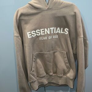 ESSENTIALS Fear of God Jr Hoodie Sz 8 !